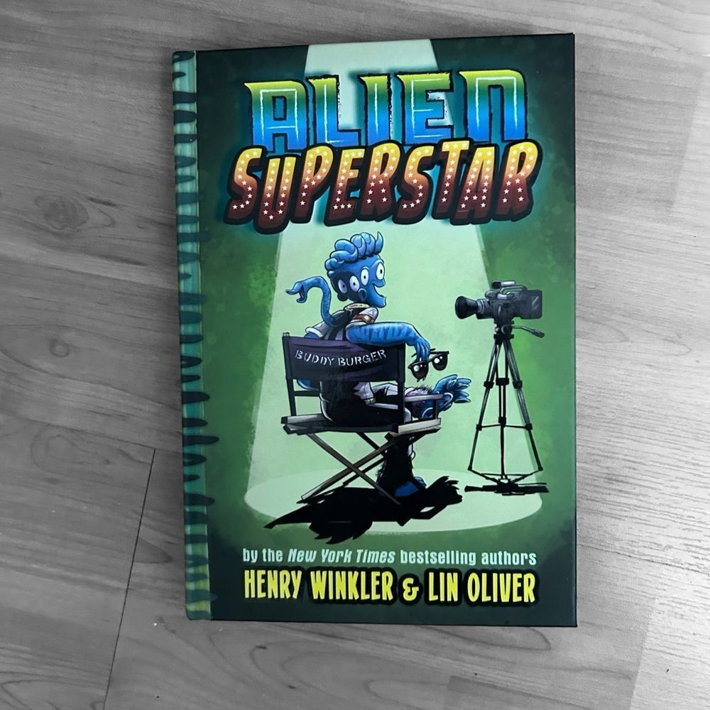 Alien Superstar Henry Winkler Fonzie Teen Hardcover Book New